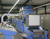 La rotativa Muller Martini VSOP nel Centro tecnologico di stampa di Maulburg, Germania