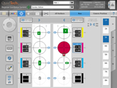 A interface do usuário da plataforma ICON™ da QuadTech foi projetada para ser intuitiva e fácil de usar, com mínimos requerimentos de treinamento
