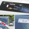 Innovative Produkte: der preisgekrönte NFC-Sticker und das neue ((rfid))-Windshield Label Global Secure.