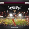 Image of the Luminescent Poster at the Rakuten Eagles exhibition space 